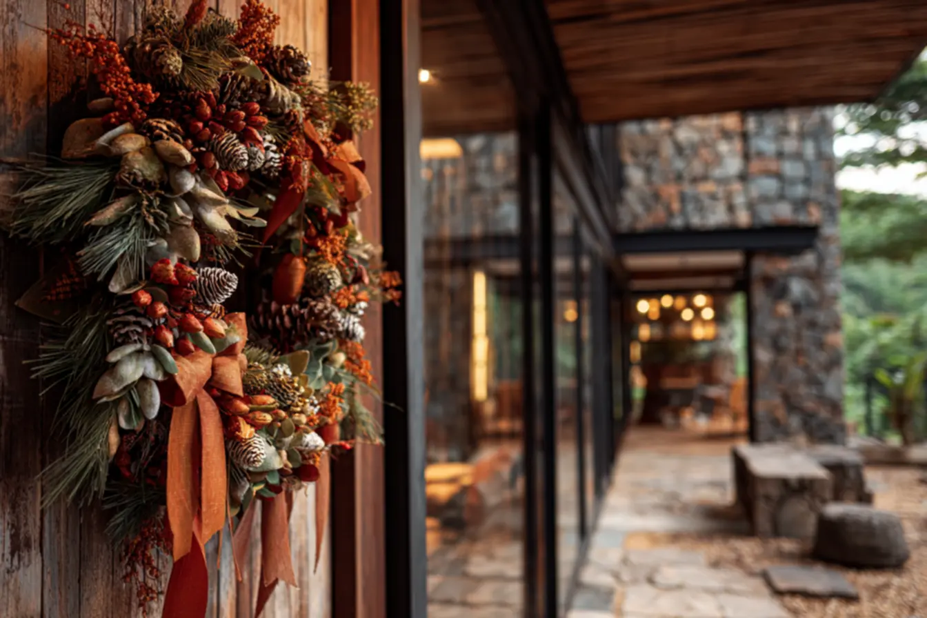 img2011-603 Enfeite de porta natalino que traz magia às suas festas