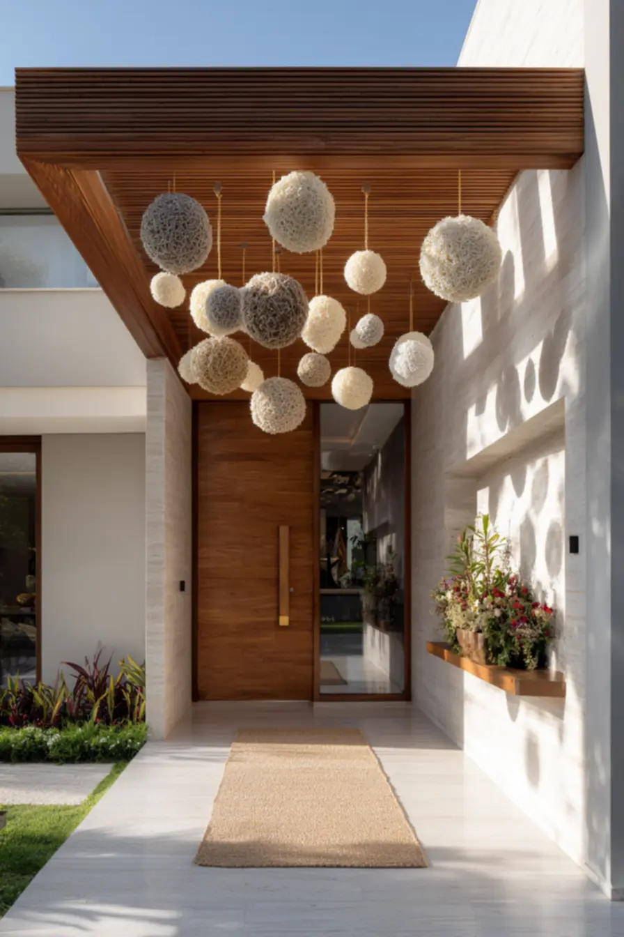 img2011-606 Enfeite de porta natalino que traz magia às suas festas