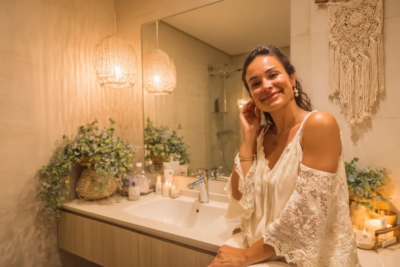 img2011-95 Banheiro pequeno e simples com toques de aconchego que encantam img2011-95 Banheiro pequeno e simples com toques de aconchego que encantam