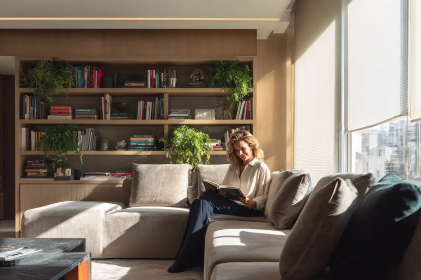 img2011-607 Como fazer a estante integrada na sala de estar e transformar essa peça no centro da sua decoração img2011-607 Como fazer a estante integrada na sala de estar e transformar essa peça no centro da sua decoração