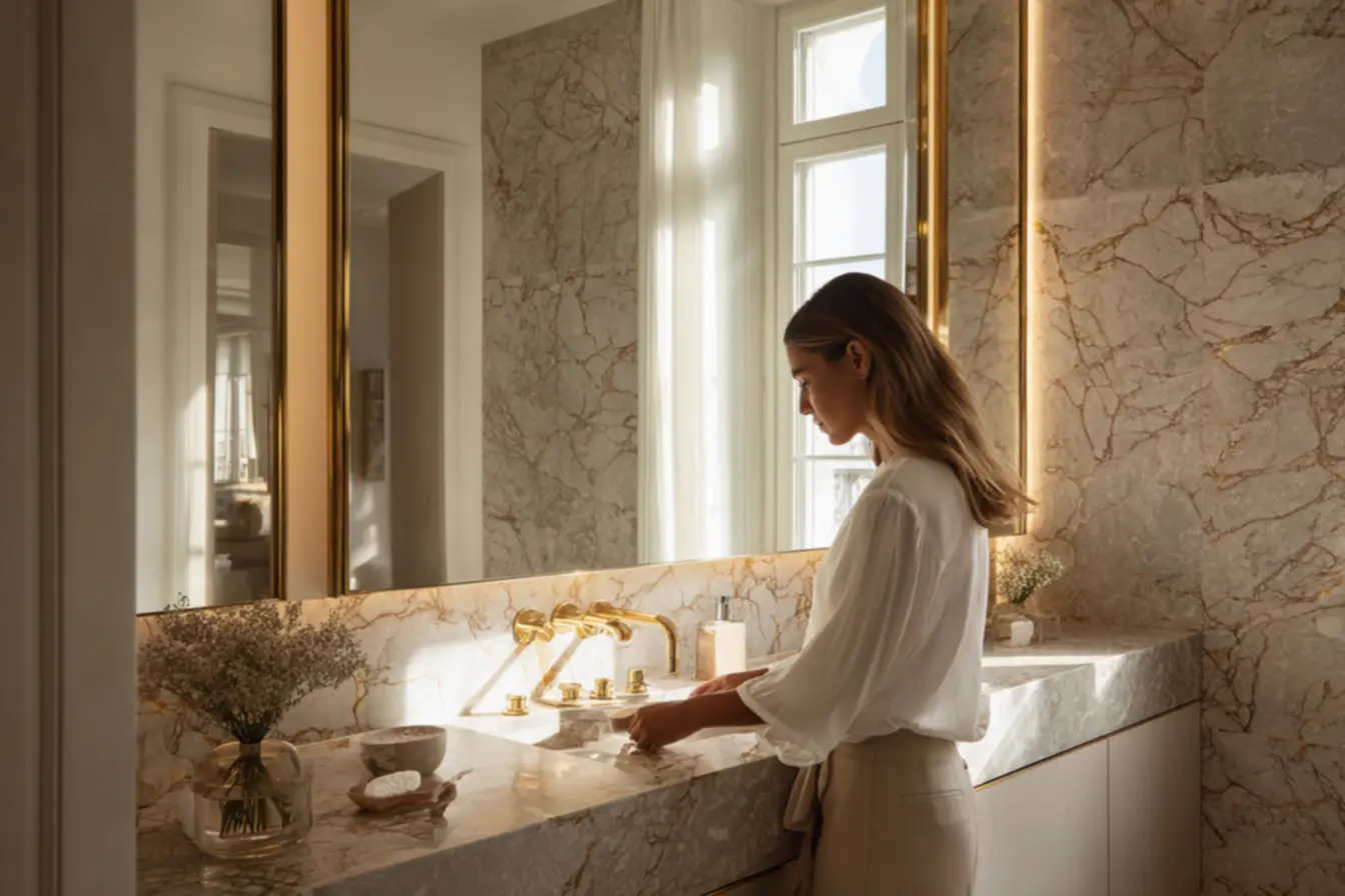 img2011-2332 Você pode mesclar revestimentos e fazer combinações lindas com essa técnica img2011-2332 Você pode mesclar revestimentos e fazer combinações lindas com essa técnica