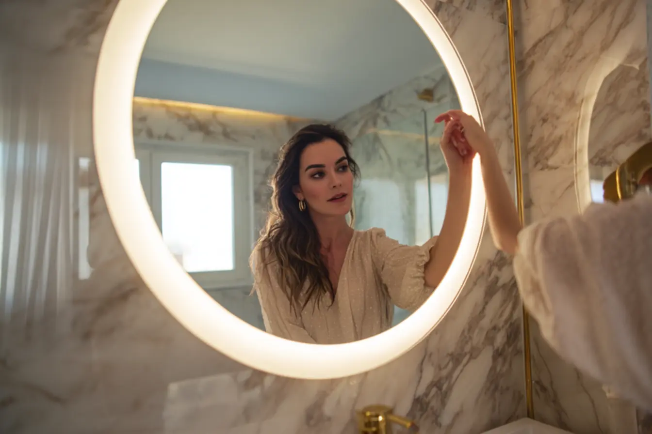 img2011-2486 Espelho redondo com LED: como escolher o melhor para deixar a decoração moderna e elegante img2011-2486 Espelho redondo com LED: como escolher o melhor para deixar a decoração moderna e elegante