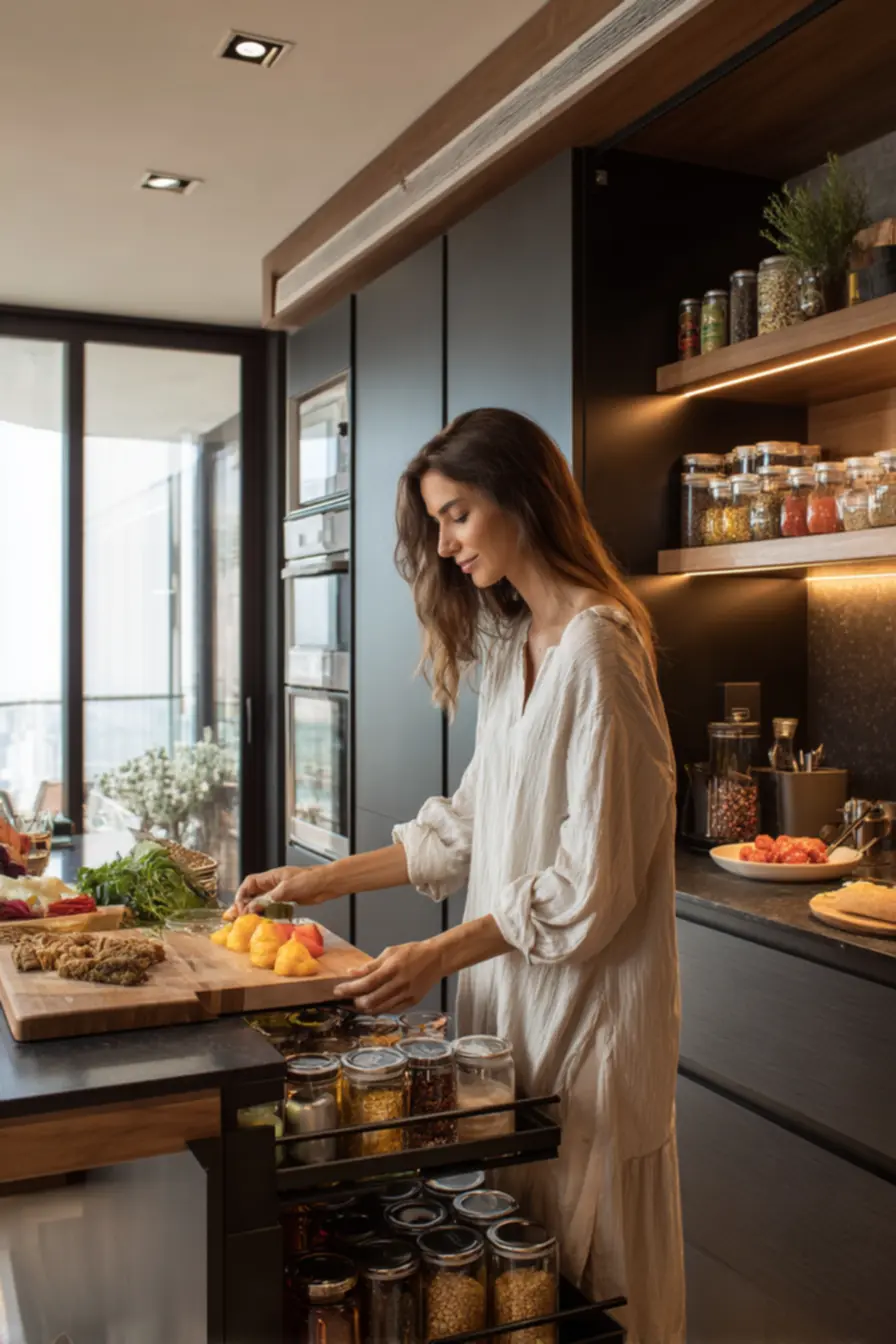 armazenamento-inteligente-na-cozinha-3 Armazenamento inteligente na cozinha: 8 segredos para otimizar cada canto com estilo armazenamento-inteligente-na-cozinha-3 Armazenamento inteligente na cozinha: 8 segredos para otimizar cada canto com estilo