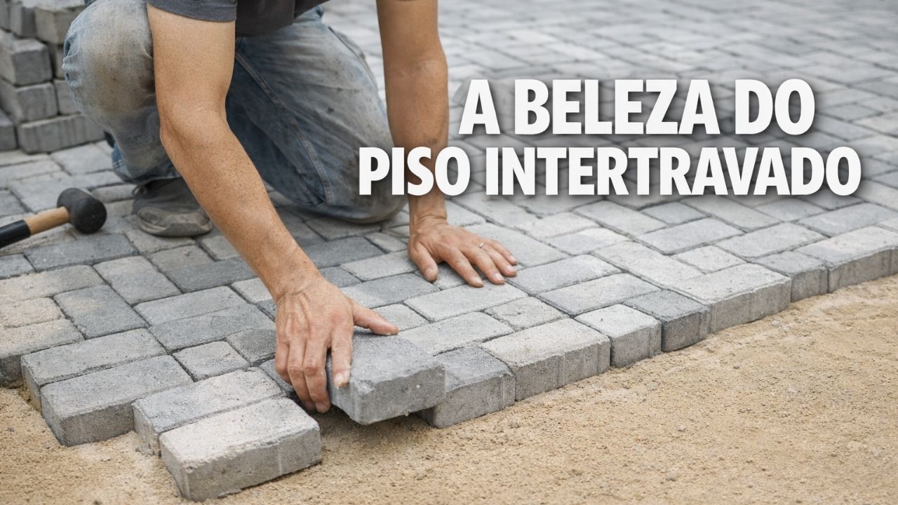 beleza do piso intertravado