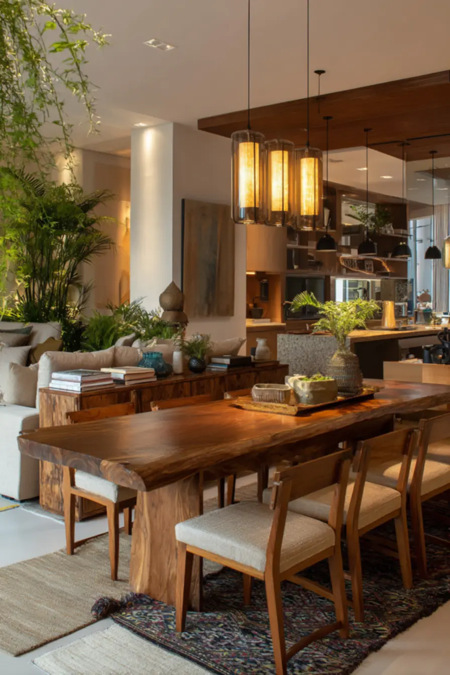 convivencia-entre-sala-e-jantar-3 O elemento de design que transforma a convivência entre sala e jantar em um sonho convivencia-entre-sala-e-jantar-3 O elemento de design que transforma a convivência entre sala e jantar em um sonho