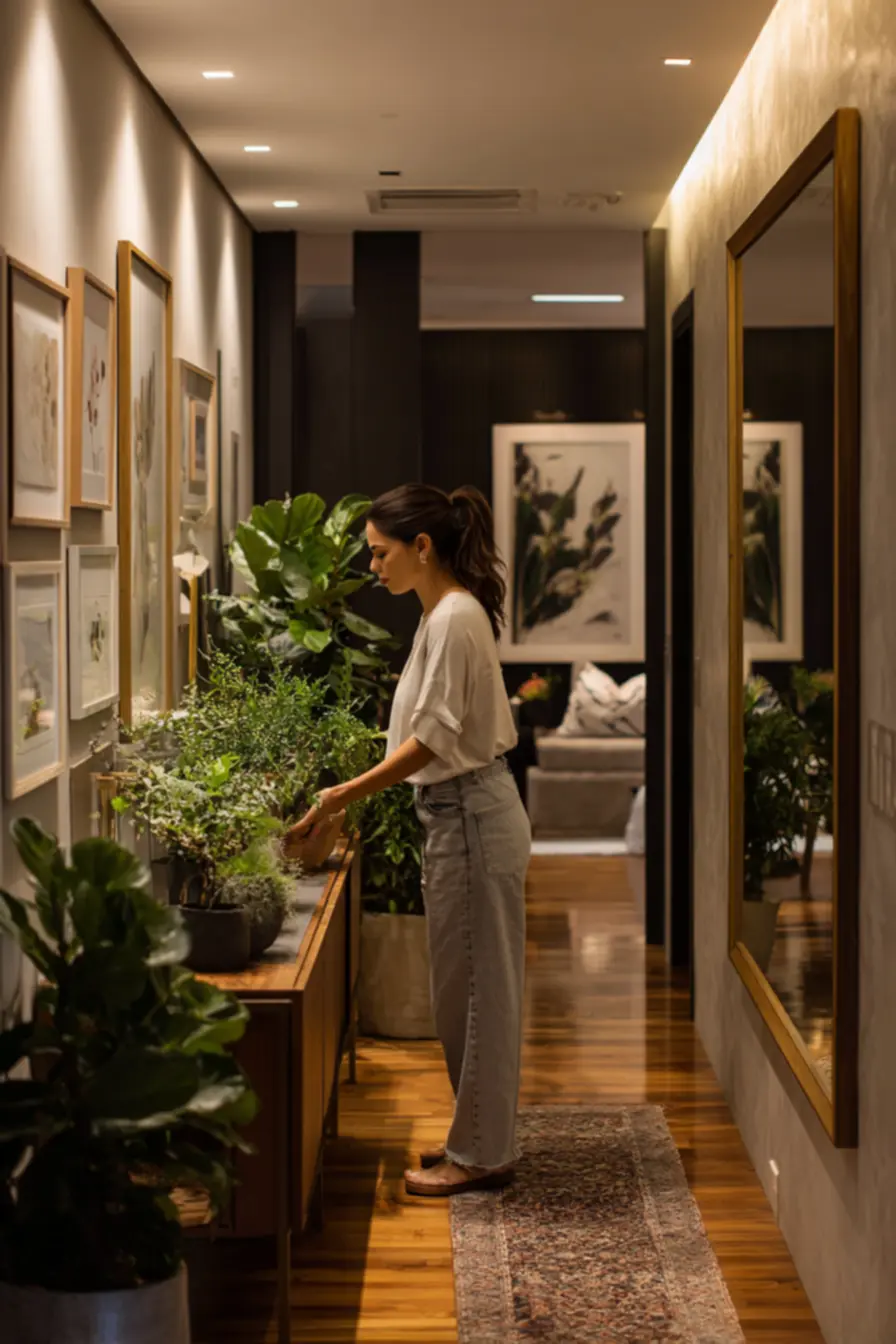 corredores-incriveis-e-cheios-de-vida-3 O segredo usado por decoradores para deixar corredores incríveis e cheios de vida corredores-incriveis-e-cheios-de-vida-3 O segredo usado por decoradores para deixar corredores incríveis e cheios de vida