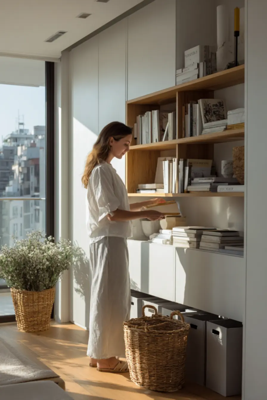 decoracao-minimalista-que-maximizam-4 Ideias criativas de decoração minimalista que maximizam cada metro do seu apartamento pequeno decoracao-minimalista-que-maximizam-4 Ideias criativas de decoração minimalista que maximizam cada metro do seu apartamento pequeno