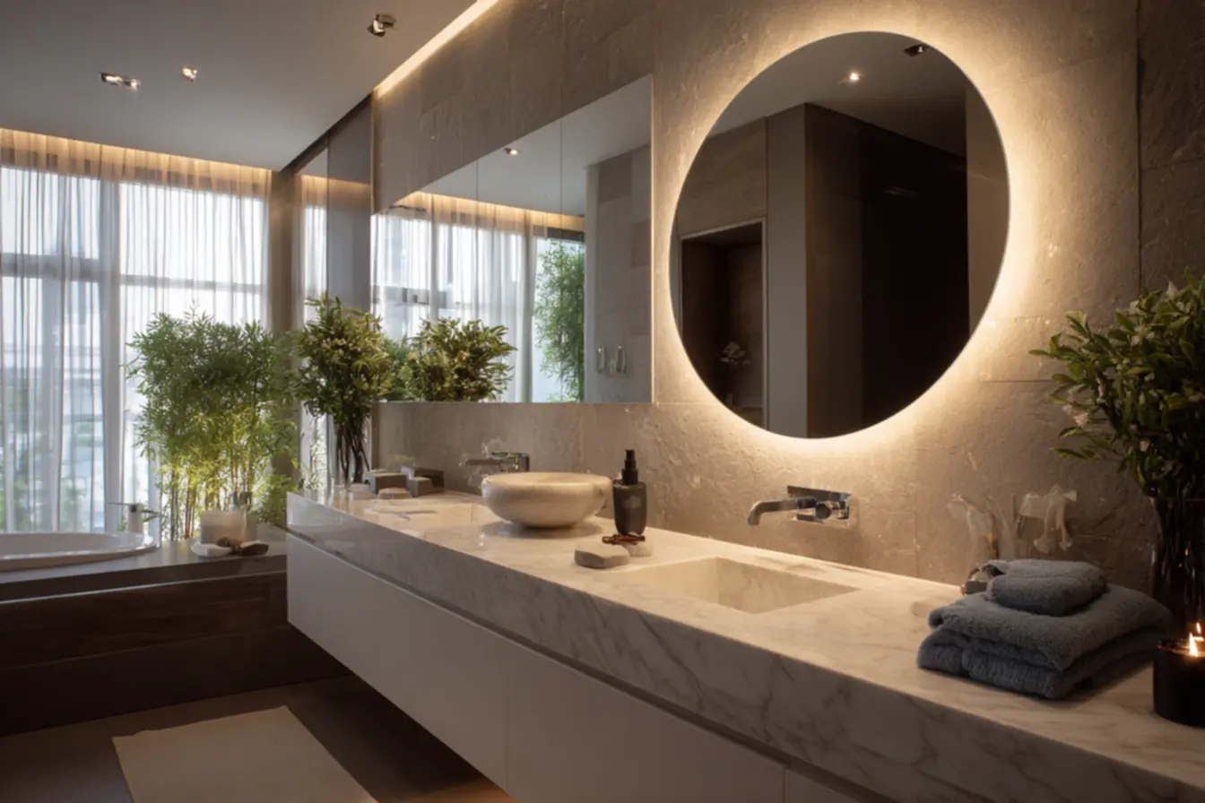 espelho-redondo-que-valoriza-sua-decoracao-1 Iluminação estratégica: o espelho redondo que valoriza sua decoração e dá um toque único ao ambiente espelho-redondo-que-valoriza-sua-decoracao-1 Iluminação estratégica: o espelho redondo que valoriza sua decoração e dá um toque único ao ambiente