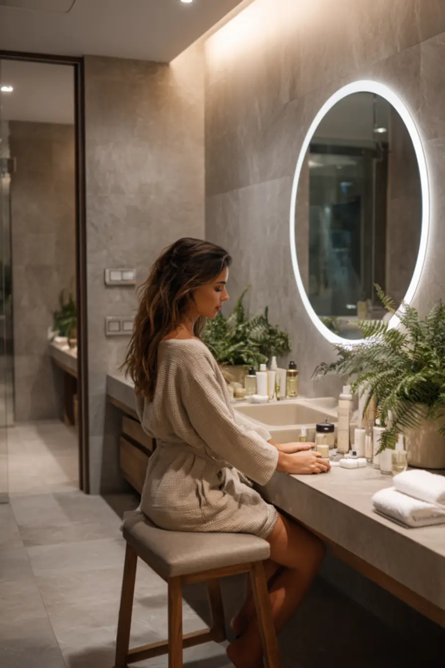 espelho-redondo-que-valoriza-sua-decoracao-4 Iluminação estratégica: o espelho redondo que valoriza sua decoração e dá um toque único ao ambiente espelho-redondo-que-valoriza-sua-decoracao-4 Iluminação estratégica: o espelho redondo que valoriza sua decoração e dá um toque único ao ambiente