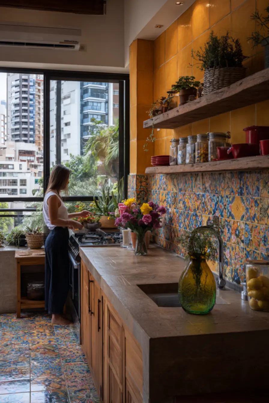 estilo-retro-colorido-3 Como o estilo retrô colorido redefine espaços e traz personalidade única para sua casa estilo-retro-colorido-3 Como o estilo retrô colorido redefine espaços e traz personalidade única para sua casa