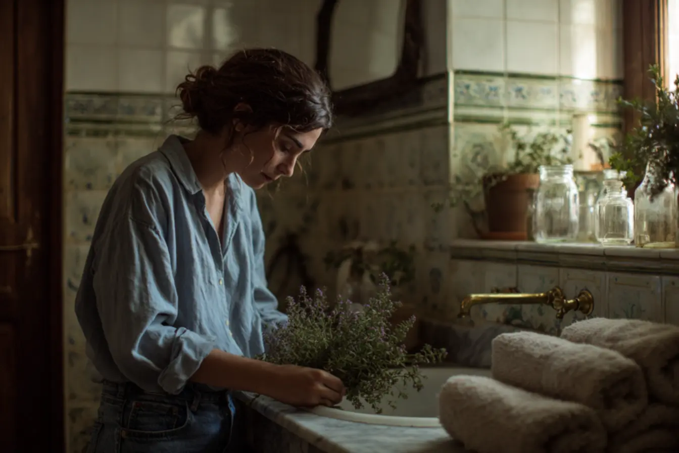 frescor-ao-seu-banheiro-pequeno-5 Enfeites que trazem frescor ao seu banheiro pequeno e encantam em cada detalhe frescor-ao-seu-banheiro-pequeno-5 Enfeites que trazem frescor ao seu banheiro pequeno e encantam em cada detalhe