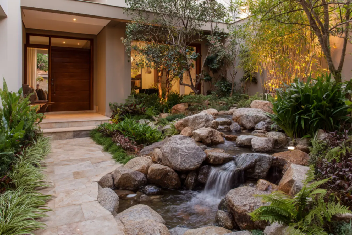 jardins-para-cascata-na-entrada-1 Jardins para Cascata na Entrada: Como Valorizar uma Casa Simples com Toque Natural jardins-para-cascata-na-entrada-1 Jardins para Cascata na Entrada: Como Valorizar uma Casa Simples com Toque Natural