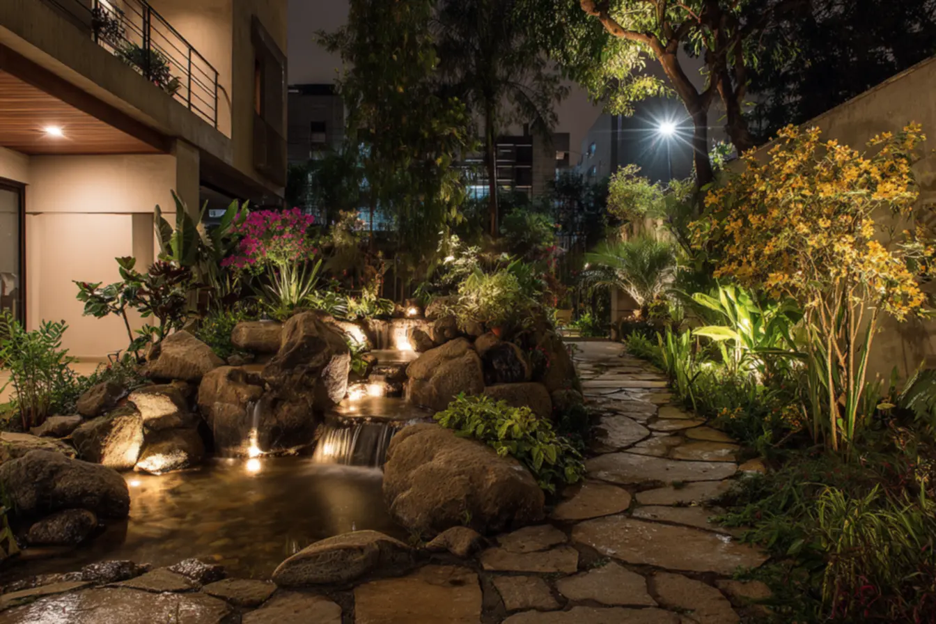 jardins-para-cascata-na-entrada-5 Jardins para Cascata na Entrada: Como Valorizar uma Casa Simples com Toque Natural jardins-para-cascata-na-entrada-5 Jardins para Cascata na Entrada: Como Valorizar uma Casa Simples com Toque Natural