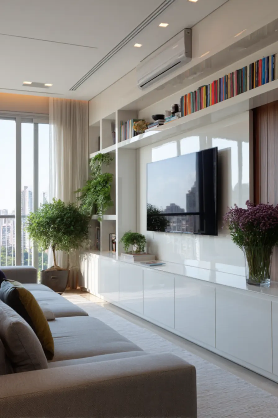 paredes-criativas-para-tv-3 Como paredes criativas para TV estão reinventando salas com estilo e praticidade surpreendentes paredes-criativas-para-tv-3 Como paredes criativas para TV estão reinventando salas com estilo e praticidade surpreendentes