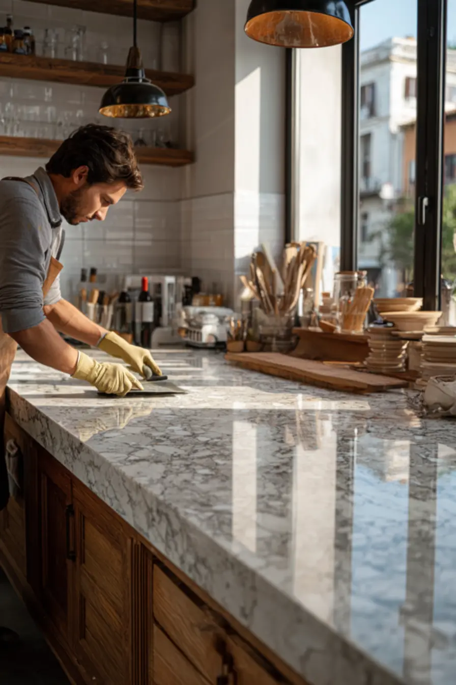 porcelanato-liquido-10 Porcelanato líquido: Como criar ambientes exclusivos que destacam sua decoração porcelanato-liquido-10 Porcelanato líquido: Como criar ambientes exclusivos que destacam sua decoração