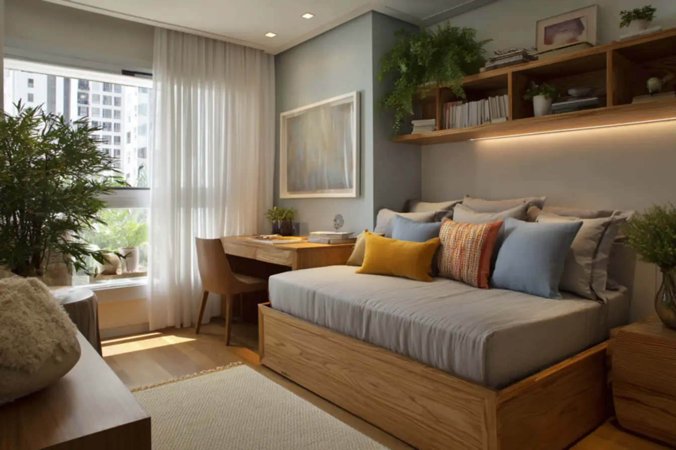 quartos-pequenos-decorados Ideias criativas para quartos pequenos decorados que impressionam e maximizam o espaço quartos-pequenos-decorados Ideias criativas para quartos pequenos decorados que impressionam e maximizam o espaço