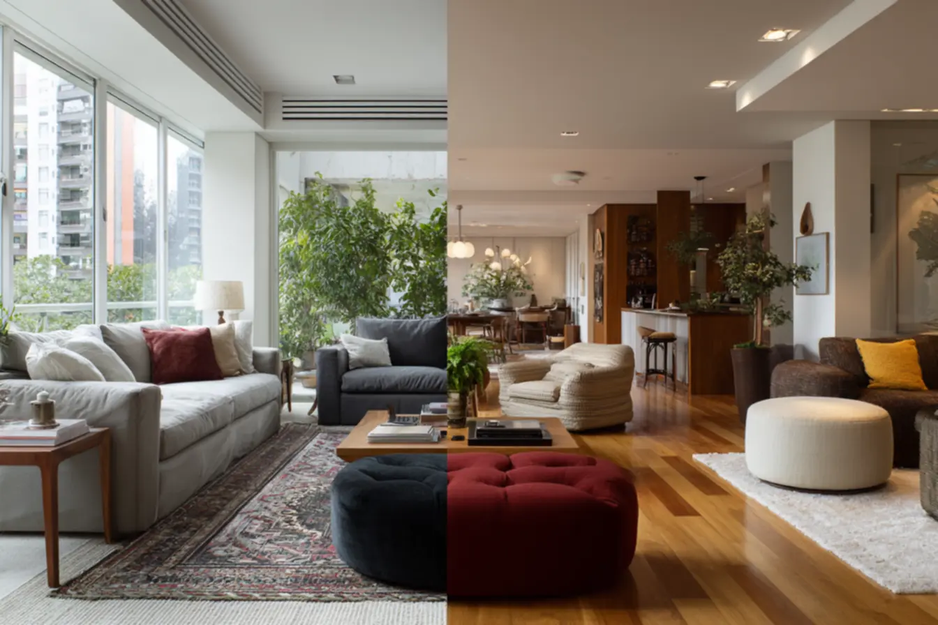 sofa-comum Adeus ao sofá comum: a tendência europeia que deixa a sala mais elegante sem exageros sofa-comum Adeus ao sofá comum: a tendência europeia que deixa a sala mais elegante sem exageros