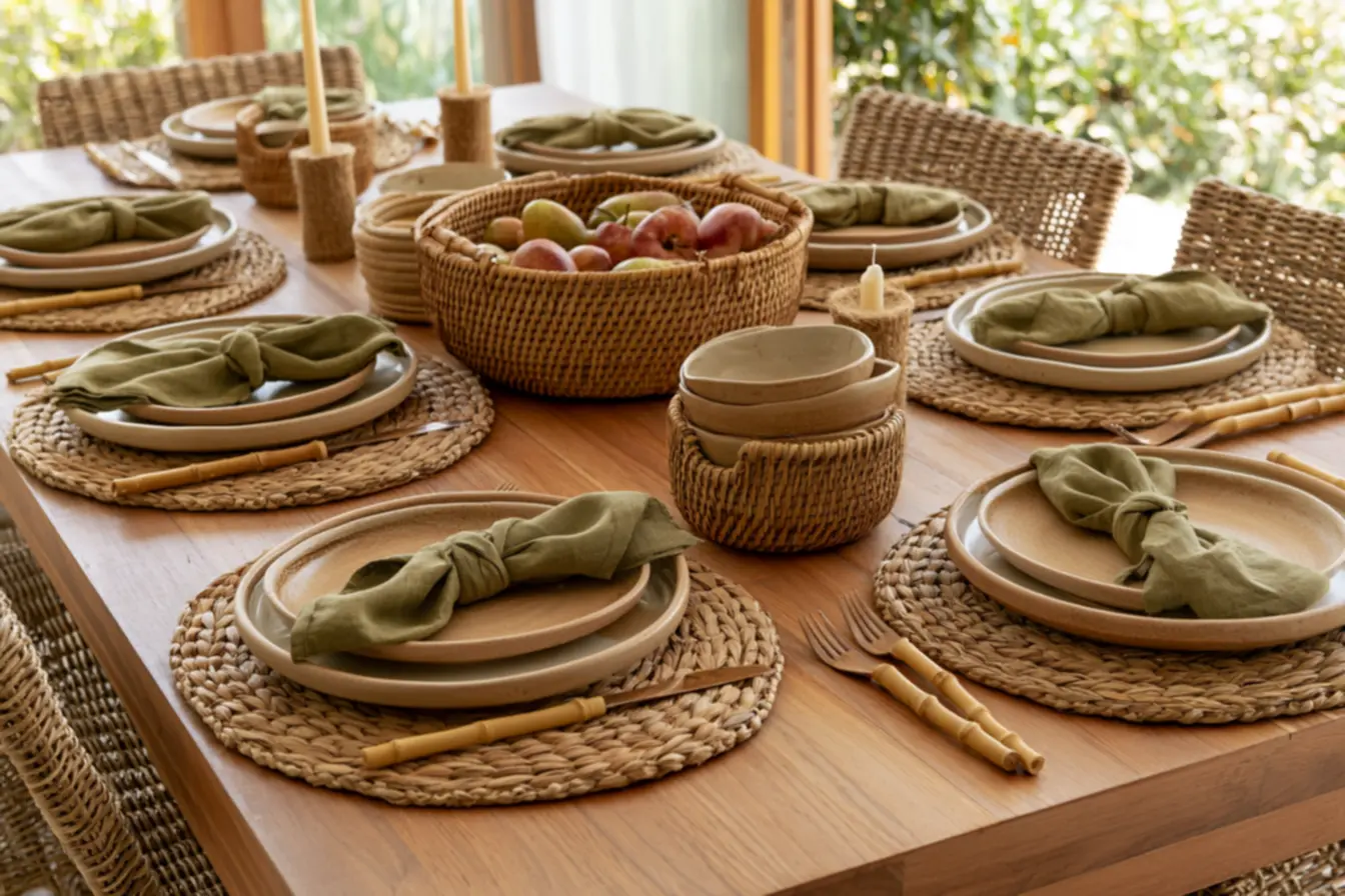 a-mesa-posta-com-fibras-naturais-e-tons-suaves-virou-o-novo-luxo-das-refeicoes-em-casa-2 A mesa posta com fibras naturais e tons suaves virou o novo luxo das refeições em casa a-mesa-posta-com-fibras-naturais-e-tons-suaves-virou-o-novo-luxo-das-refeicoes-em-casa-2 A mesa posta com fibras naturais e tons suaves virou o novo luxo das refeições em casa