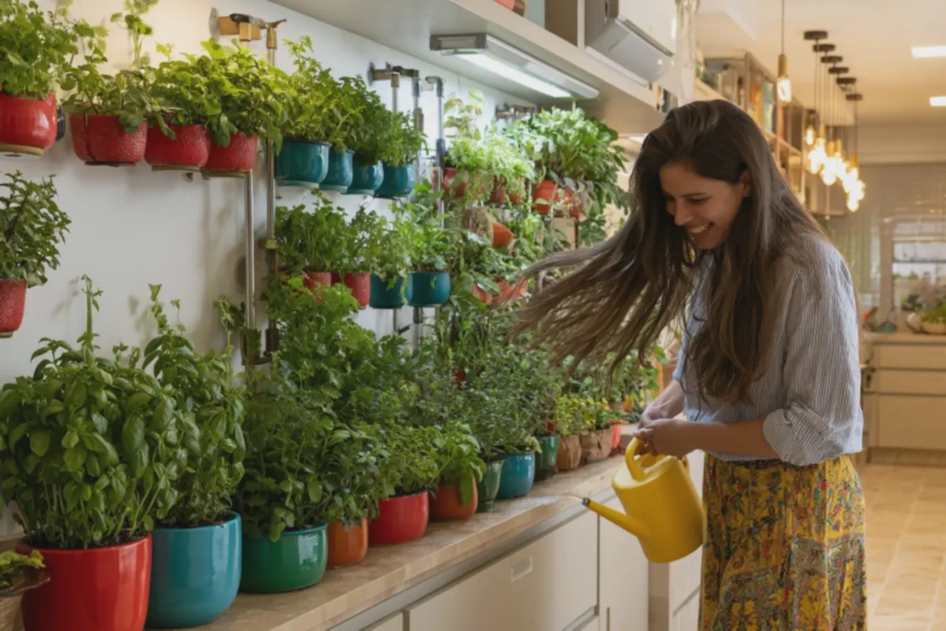 ambiente-acolhedor-e-cheio-de-vida-com-luminarias-pendentes-e-plantas-aromaticascultivadas O cantinho sem uso da casa pode virar o ambiente mais desejado com poucas mudanças ambiente-acolhedor-e-cheio-de-vida-com-luminarias-pendentes-e-plantas-aromaticascultivadas O cantinho sem uso da casa pode virar o ambiente mais desejado com poucas mudanças