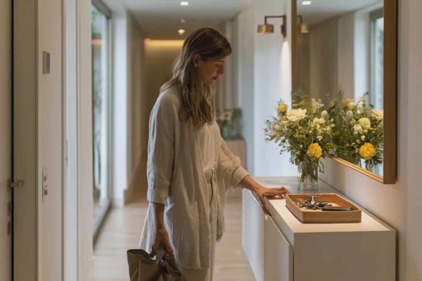 ambiente-funcional-com-espelho-dourado-e-iluminacao-suave-destacando-o-aparadorno-corredor Como escolher entre Aparador ou cômoda para decorar seu corredor? ambiente-funcional-com-espelho-dourado-e-iluminacao-suave-destacando-o-aparadorno-corredor Como escolher entre Aparador ou cômoda para decorar seu corredor?