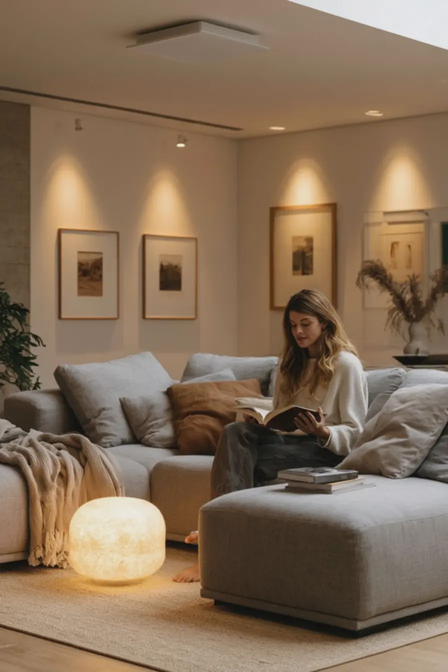 ambiente-noturno-agradavel-com-iluminacao-orientada-que-transforma-a-sala A iluminação que falta e faz sua sala parecer sem vida mesmo com decoração sofisticada ambiente-noturno-agradavel-com-iluminacao-orientada-que-transforma-a-sala A iluminação que falta e faz sua sala parecer sem vida mesmo com decoração sofisticada