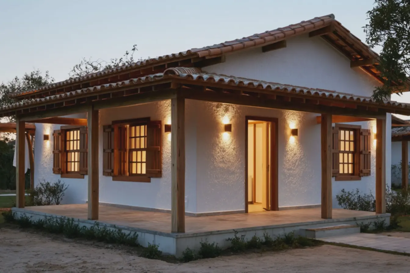 casa-estilo-colonial-simples-funcional-com-plantas-ornamentais-e-iluminacaonatural-suave-em-area-rural Casas estilo colonial simples: Veja as fotos e modelos mais lindos casa-estilo-colonial-simples-funcional-com-plantas-ornamentais-e-iluminacaonatural-suave-em-area-rural Casas estilo colonial simples: Veja as fotos e modelos mais lindos