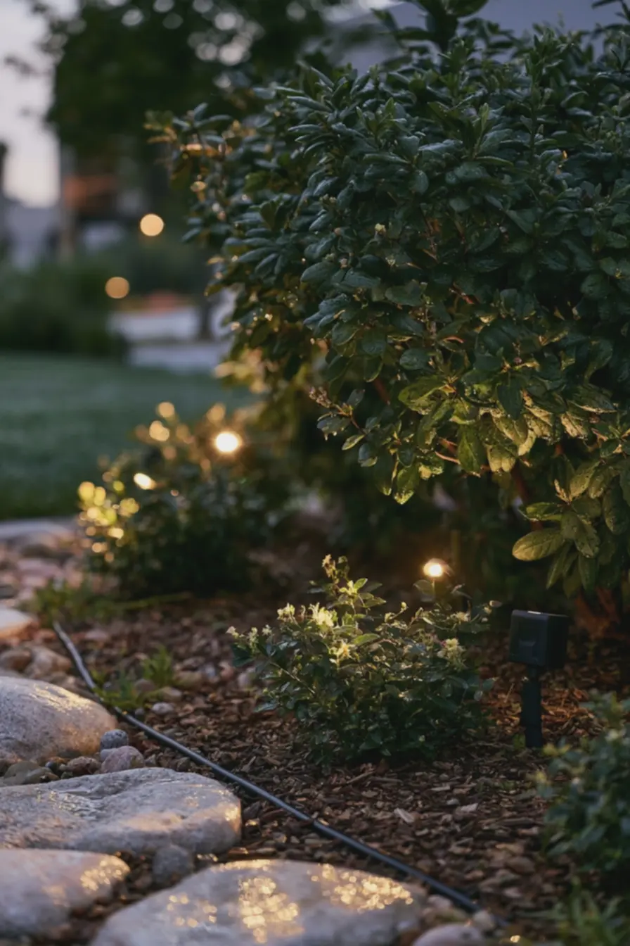 close-em-spot-led-ajustavel-de-baixa-tensao-iluminando-arbusto-com-luz-quente3000k Como iluminar um jardim: Os 7 truques simples que fazem toda diferença close-em-spot-led-ajustavel-de-baixa-tensao-iluminando-arbusto-com-luz-quente3000k Como iluminar um jardim: Os 7 truques simples que fazem toda diferença