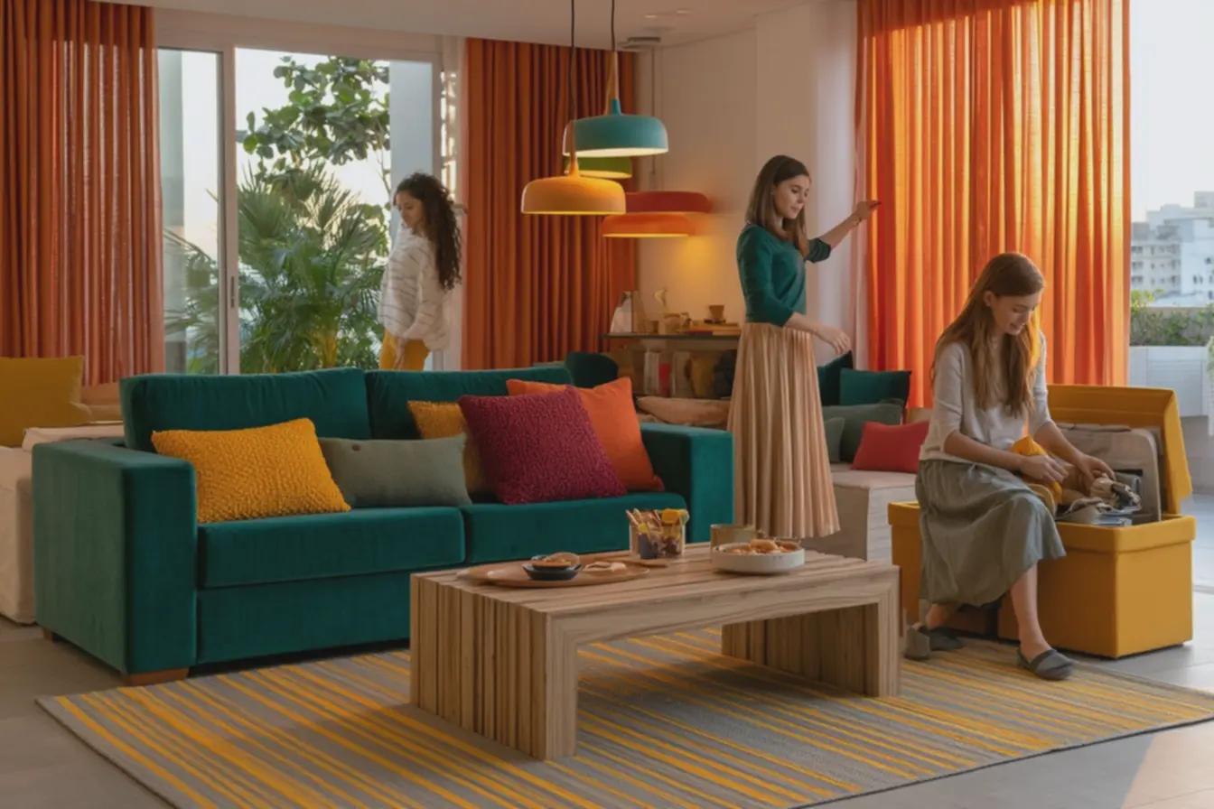 cortinas-termicas-laranja-filtrando-luz-natural-para-clima-aconchegante-eestimulante-em-espaco-de-convivencia-multifuncional A casa deste ano quer conforto real, e isso explica por que ambientes frios estão perdendo força cortinas-termicas-laranja-filtrando-luz-natural-para-clima-aconchegante-eestimulante-em-espaco-de-convivencia-multifuncional A casa deste ano quer conforto real, e isso explica por que ambientes frios estão perdendo força