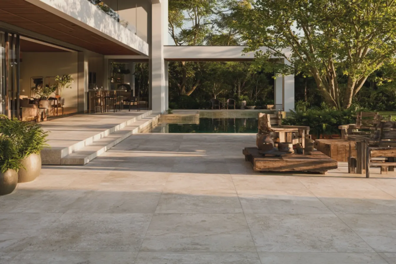 decoracao-com-moveis-de-madeira-rustica-e-plantas-complementando-porcelanatoduravel-para-area-externa O porcelanato na área externa virou aposta forte, mas nem todo modelo vale a pena decoracao-com-moveis-de-madeira-rustica-e-plantas-complementando-porcelanatoduravel-para-area-externa O porcelanato na área externa virou aposta forte, mas nem todo modelo vale a pena