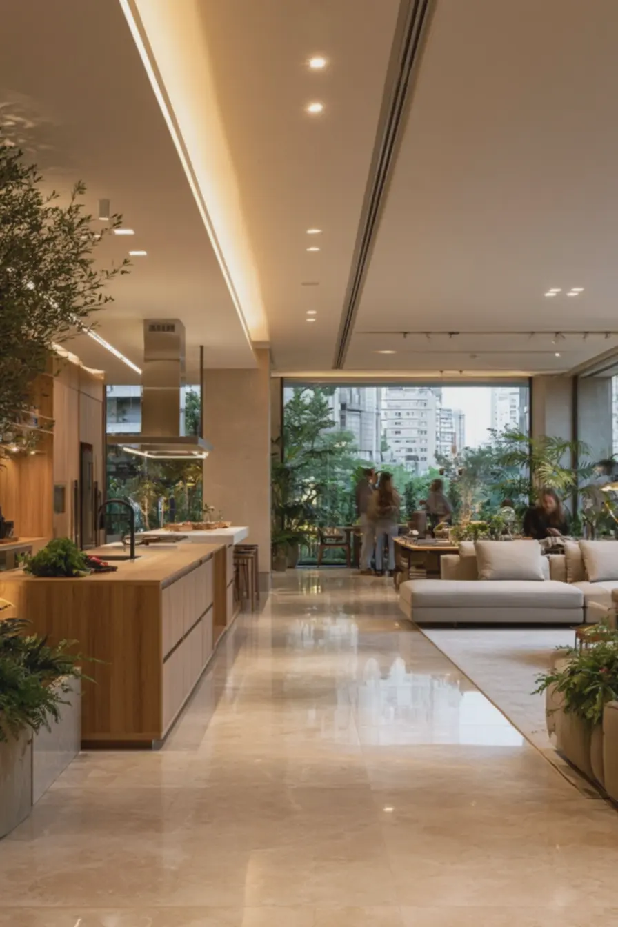 decoracao-harmoniosa-com-balcao-de-madeira-natural-e-sofa-baixo-em-linhas-retaspromovendo-conexao Como escolher elementos que conectam a cozinha ao restante da casa e reforçam a harmonia do ambiente integrado decoracao-harmoniosa-com-balcao-de-madeira-natural-e-sofa-baixo-em-linhas-retaspromovendo-conexao Como escolher elementos que conectam a cozinha ao restante da casa e reforçam a harmonia do ambiente integrado