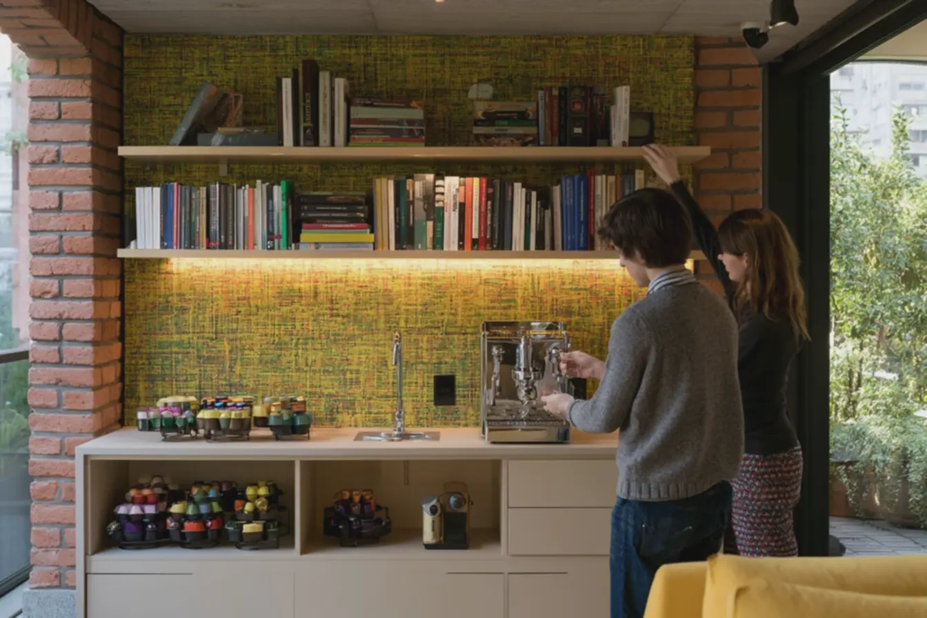 espaco-convidativo-integrando-funcionalidade-cor-e-tecnologia-para-ritualmoderno-do-cafe-compartilhado O canto do café evoluiu: agora ele precisa ser bonito, prático e integrado à decoração espaco-convidativo-integrando-funcionalidade-cor-e-tecnologia-para-ritualmoderno-do-cafe-compartilhado O canto do café evoluiu: agora ele precisa ser bonito, prático e integrado à decoração