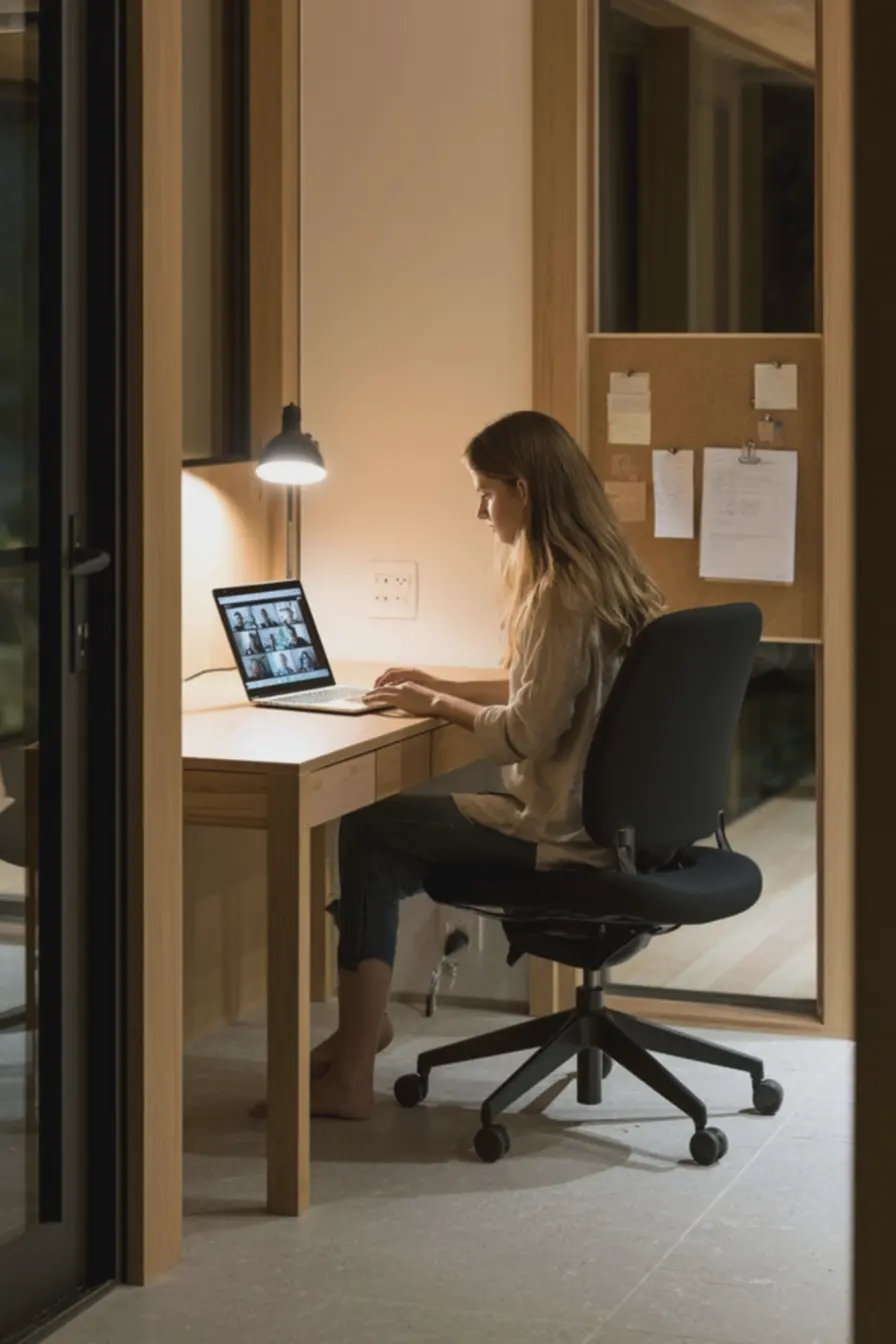 home-office-compacto-em-corredor-com-mesa-de-madeira-clara-e-parede-branca O cantinho sem uso da casa pode virar o ambiente mais desejado com poucas mudanças home-office-compacto-em-corredor-com-mesa-de-madeira-clara-e-parede-branca O cantinho sem uso da casa pode virar o ambiente mais desejado com poucas mudanças