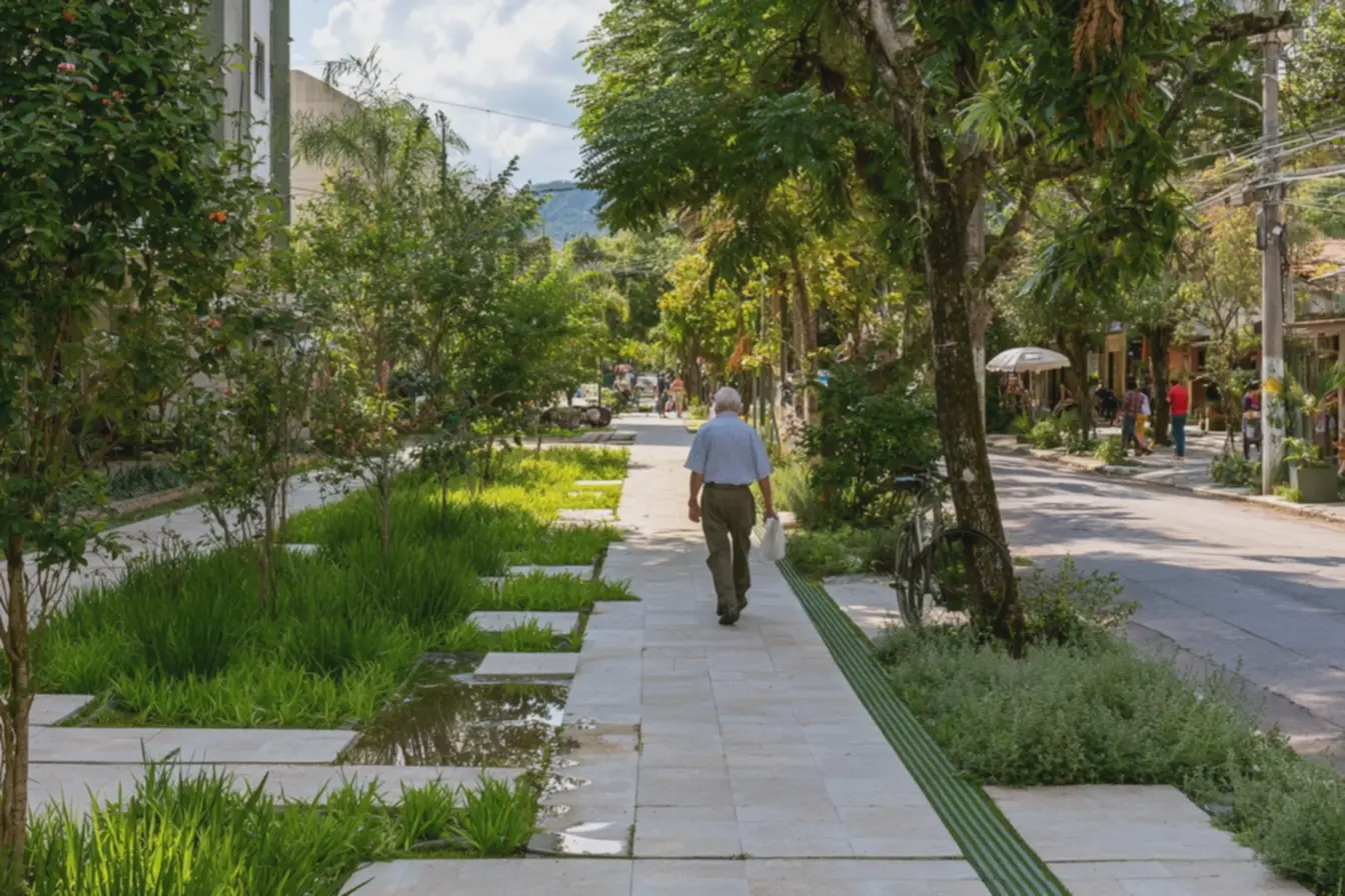 idoso-caminhando-em-seguranca-sobre-piso-firme-com-vegetacao-integrada-na-cidade A calçada verde não é mais modinha: ela chegou pra ficar idoso-caminhando-em-seguranca-sobre-piso-firme-com-vegetacao-integrada-na-cidade A calçada verde não é mais modinha: ela chegou pra ficar