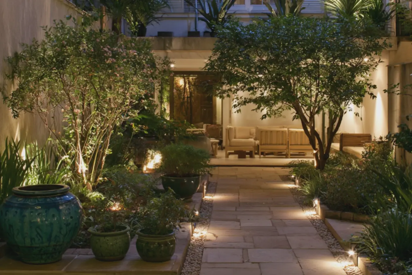 jardim-residencial-iluminado-a-noite-com-luz-ambiente-suave-e-piso-de-pedranatural Como iluminar um jardim: Os 7 truques simples que fazem toda diferença jardim-residencial-iluminado-a-noite-com-luz-ambiente-suave-e-piso-de-pedranatural Como iluminar um jardim: Os 7 truques simples que fazem toda diferença