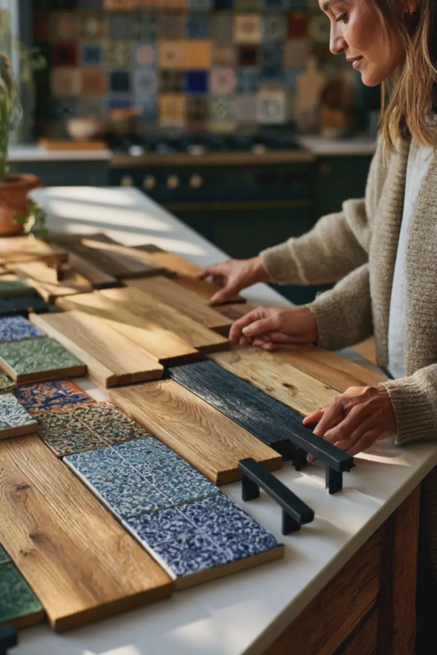 maos-segurando-amostras-de-madeira-natural-ceramica-artesanal-e-puxadoresmetalicos-escuros-foscos A combinação inesperada que faz qualquer cozinha ganhar vida e estilo sem pintar paredes maos-segurando-amostras-de-madeira-natural-ceramica-artesanal-e-puxadoresmetalicos-escuros-foscos A combinação inesperada que faz qualquer cozinha ganhar vida e estilo sem pintar paredes