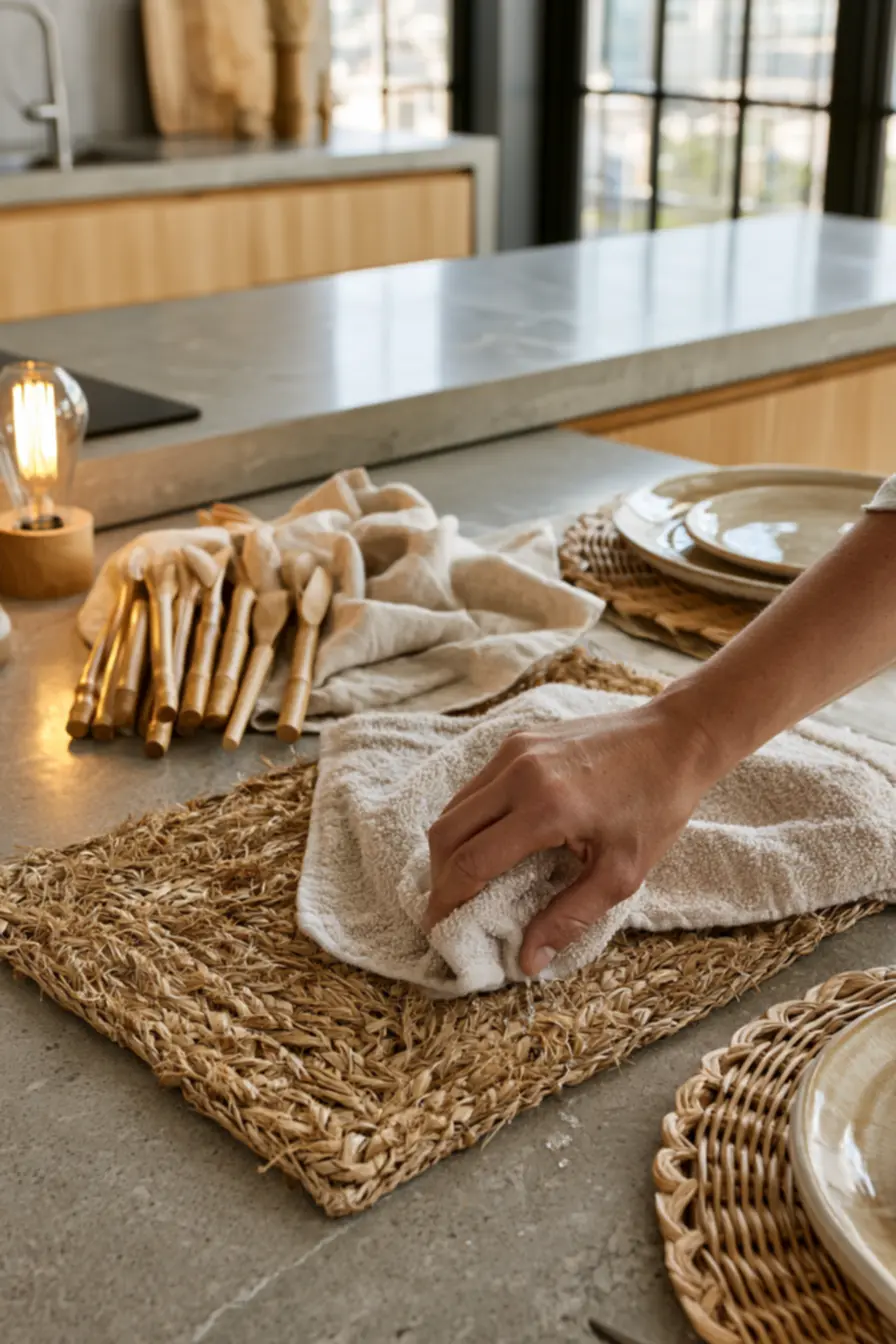 mesa-posta-com-fibras-naturais A mesa posta com fibras naturais e tons suaves virou o novo luxo das refeições em casa mesa-posta-com-fibras-naturais A mesa posta com fibras naturais e tons suaves virou o novo luxo das refeições em casa