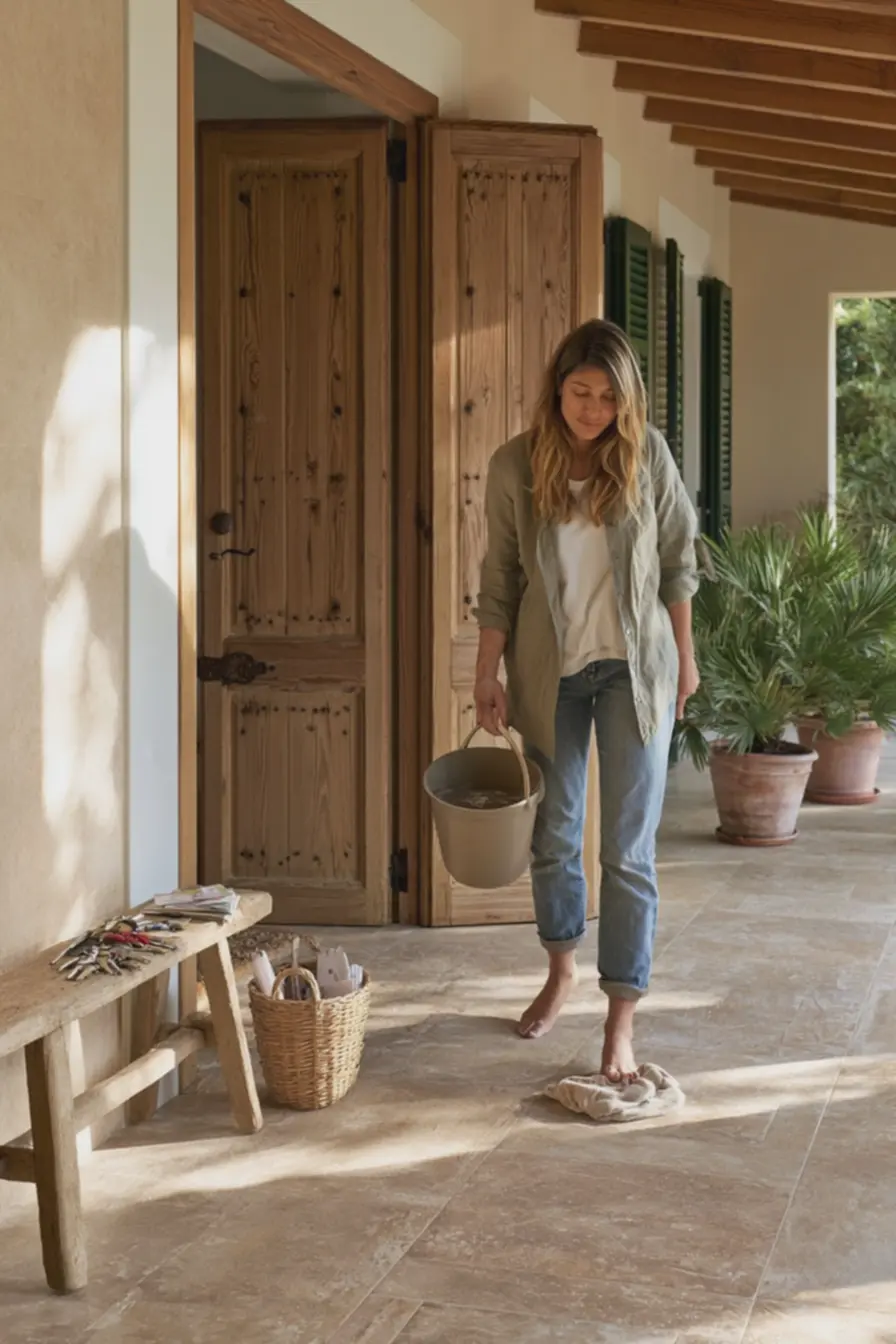 mulher-fazendo-limpeza-na-entrada-da-casa-com-pano-umido-sobre-porcelanatoantiderrapante-fosco A entrada da casa está virando cartão de visita, e esses detalhes fazem diferença mulher-fazendo-limpeza-na-entrada-da-casa-com-pano-umido-sobre-porcelanatoantiderrapante-fosco A entrada da casa está virando cartão de visita, e esses detalhes fazem diferença
