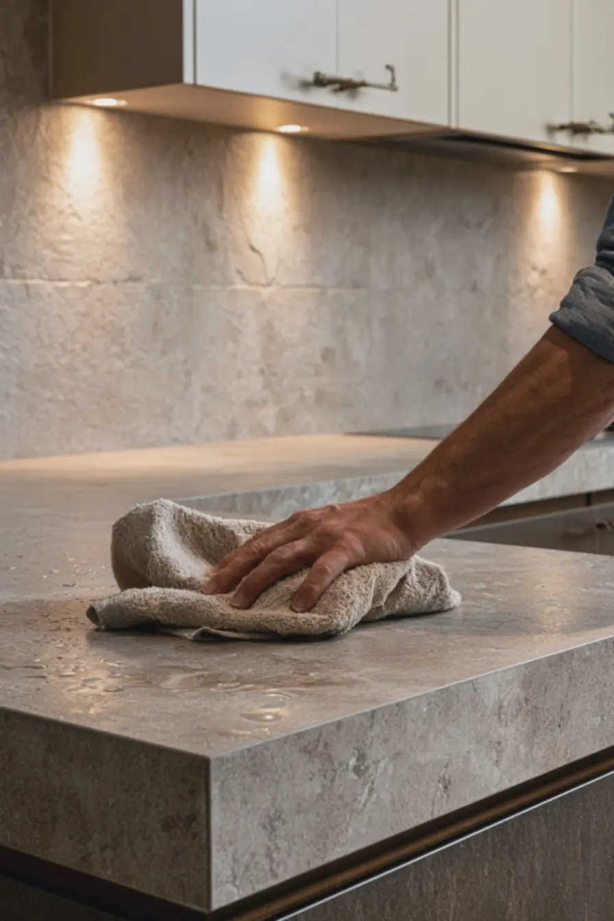 pano-de-prato-de-algodao-grosso-sendo-usado-para-limpeza-suave-em-superficie-combrilho-moderado A cozinha desse ano quer menos brilho e mais textura, e isso muda tudo no visual pano-de-prato-de-algodao-grosso-sendo-usado-para-limpeza-suave-em-superficie-combrilho-moderado A cozinha desse ano quer menos brilho e mais textura, e isso muda tudo no visual