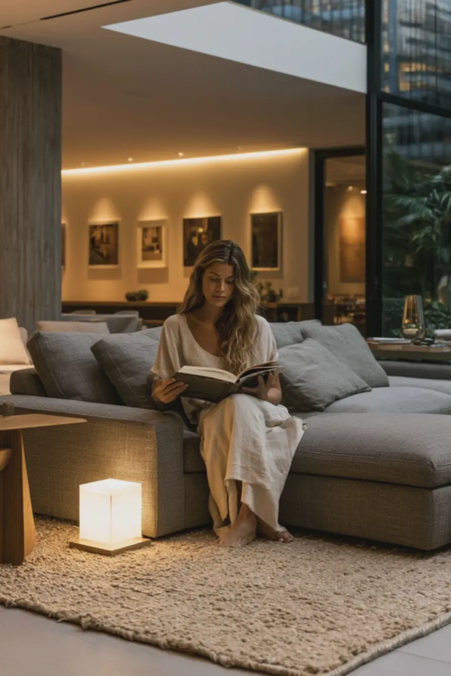 pessoa-acendendo-luminaria-de-chao-com-luz-quente-ao-lado-do-sofa-cinza A iluminação que falta e faz sua sala parecer sem vida mesmo com decoração sofisticada pessoa-acendendo-luminaria-de-chao-com-luz-quente-ao-lado-do-sofa-cinza A iluminação que falta e faz sua sala parecer sem vida mesmo com decoração sofisticada