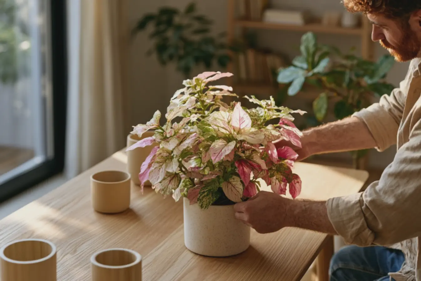 planta-fitonia-destacada-em-mesa-de-madeira-clara-ao-lado-de-janela-com-cortinafina Essas são as plantas com folhagens coloridas que estão fazendo sucesso esse ano planta-fitonia-destacada-em-mesa-de-madeira-clara-ao-lado-de-janela-com-cortinafina Essas são as plantas com folhagens coloridas que estão fazendo sucesso esse ano