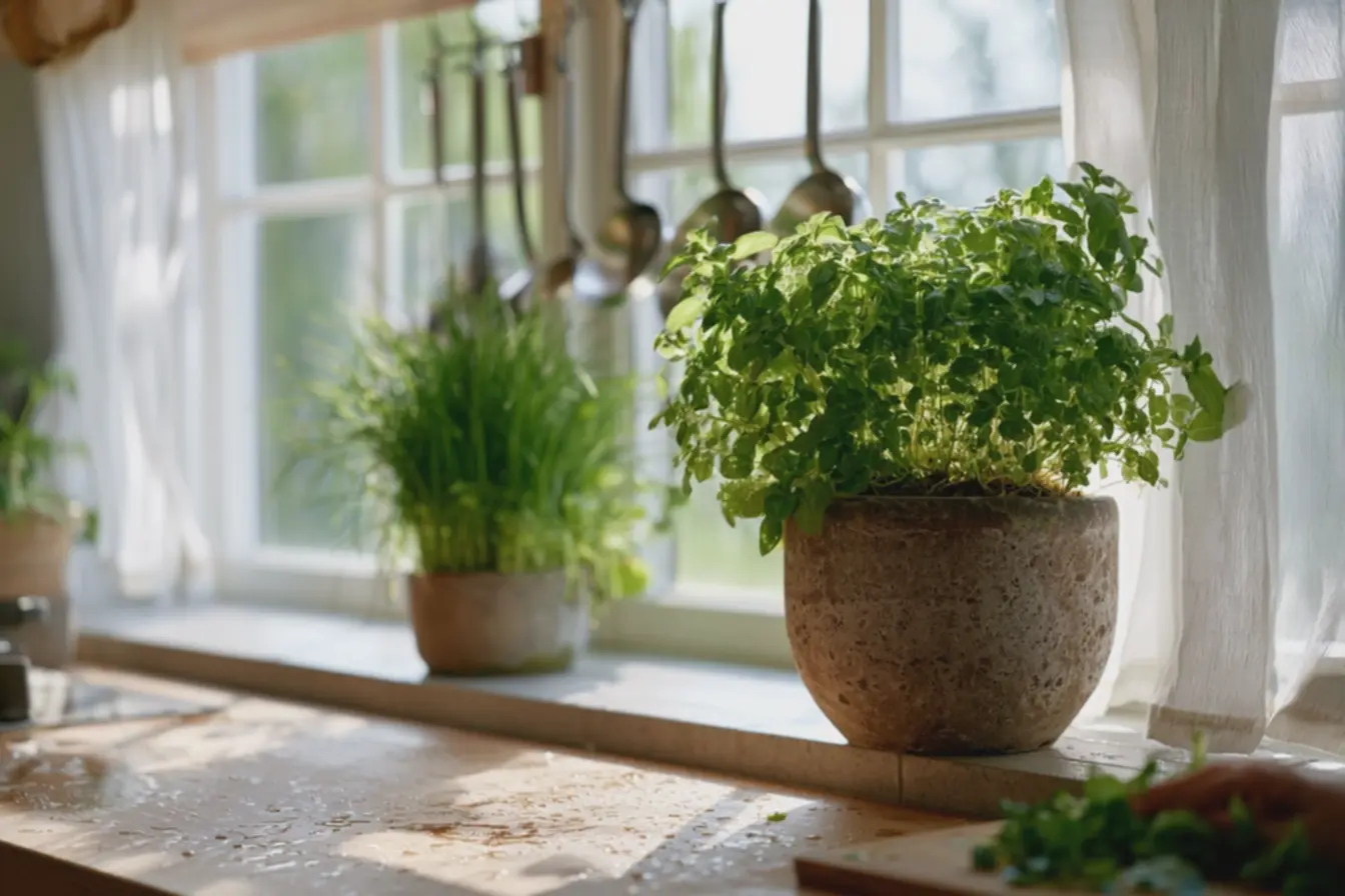 plantas-aromaticas-manjericao-e-cebolinha-cultivadas-dentro-de-casa-na-bancadade-madeira-clara Essas são as melhores plantas aromáticas pra você plantar dentro da sua casa plantas-aromaticas-manjericao-e-cebolinha-cultivadas-dentro-de-casa-na-bancadade-madeira-clara Essas são as melhores plantas aromáticas pra você plantar dentro da sua casa