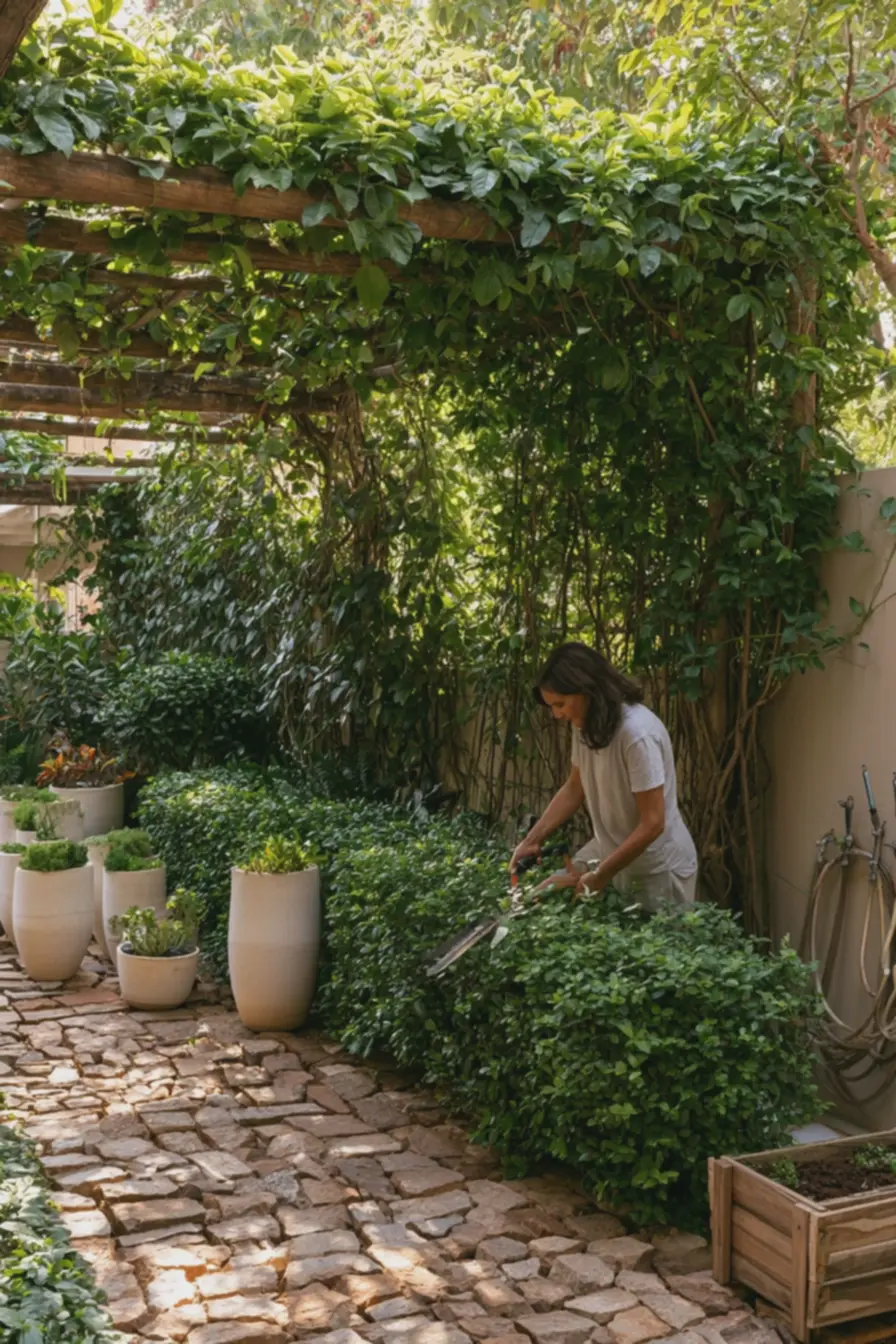 sebes-de-murta-e-trepadeiras-em-jardim-com-sistema-de-irrigacao-eficiente-paracontrole-acustico O jardim com privacidade natural virou solução para quem mora perto demais dos vizinhos sebes-de-murta-e-trepadeiras-em-jardim-com-sistema-de-irrigacao-eficiente-paracontrole-acustico O jardim com privacidade natural virou solução para quem mora perto demais dos vizinhos