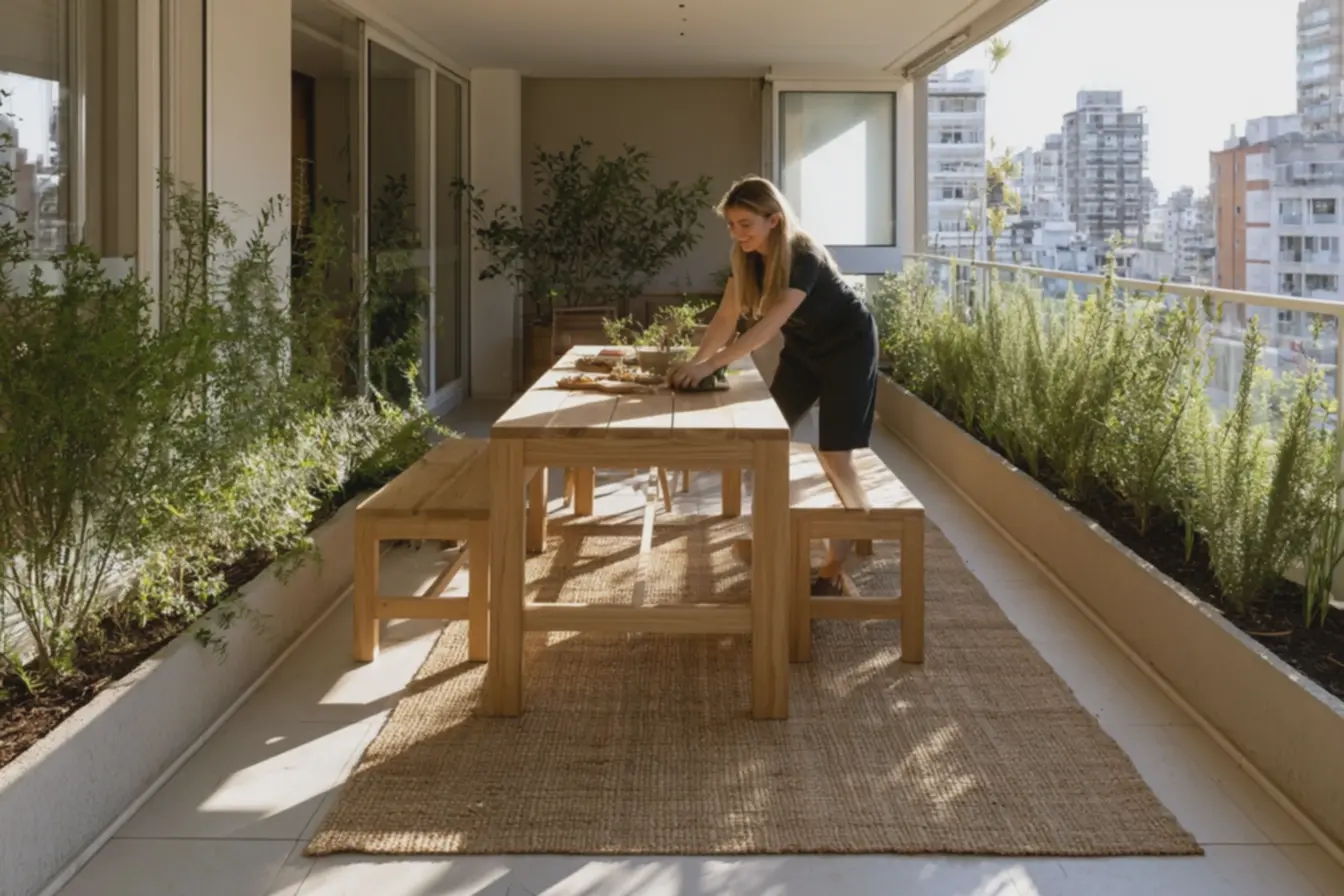 tapete-grande-alinhado-integracao-piso-ceramico-natural-iluminacao O erro sutil que deixa sua área externa com sensação apertada e como ampliar sem reforma complicada tapete-grande-alinhado-integracao-piso-ceramico-natural-iluminacao O erro sutil que deixa sua área externa com sensação apertada e como ampliar sem reforma complicada