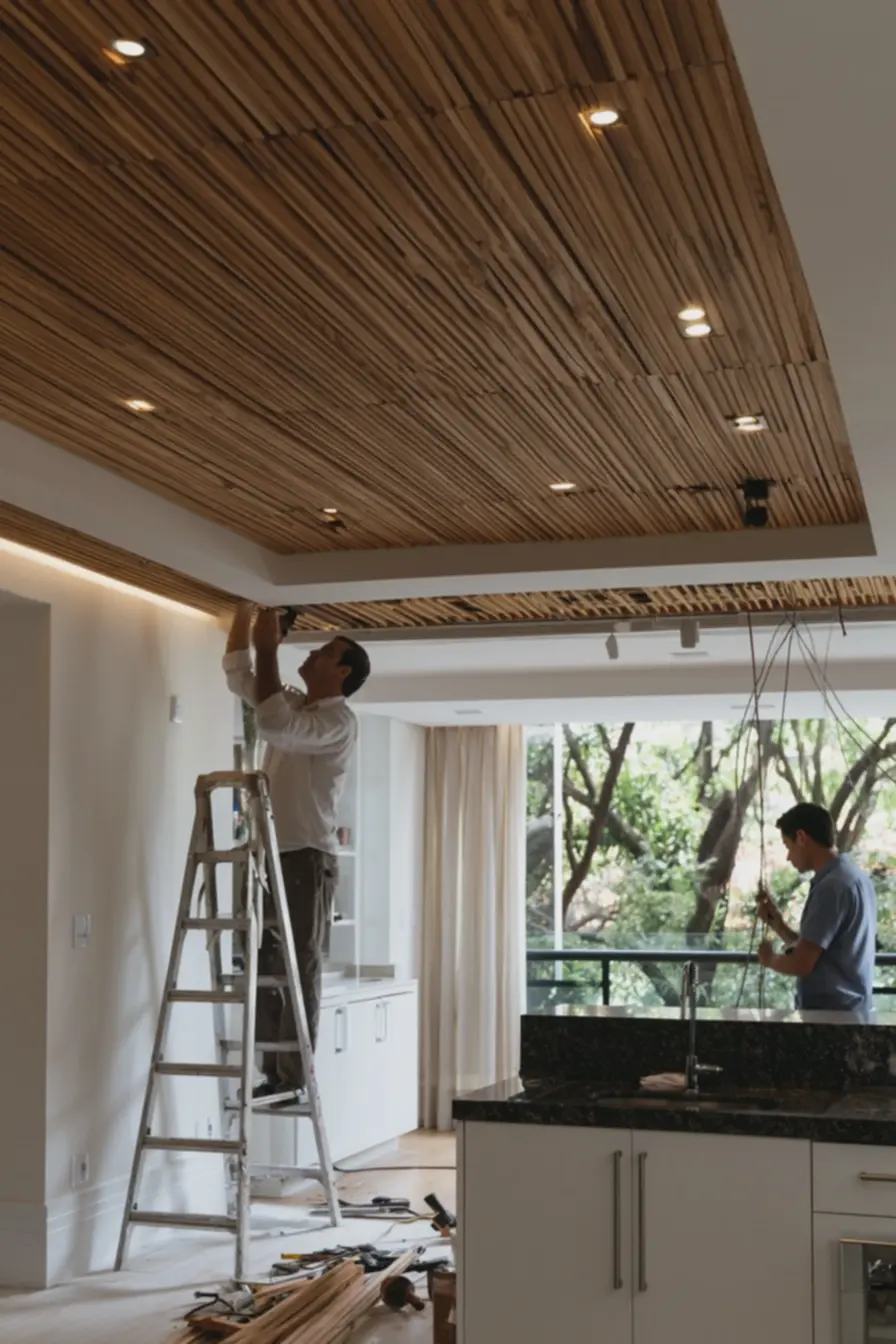 teto-lindo-e-decorado-2 O teto virou protagonista: a parte mais esquecida da casa agora entrou no radar da decoração teto-lindo-e-decorado-2 O teto virou protagonista: a parte mais esquecida da casa agora entrou no radar da decoração