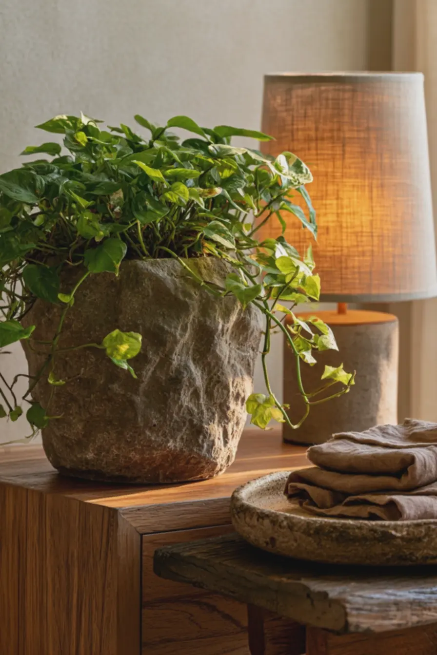 textura-natural-de-tecidos-de-linho-e-ceramica-fosca-destacada-pela-luz-suave-damanha O estilo japandi continua vivo, mas ficou mais quente, orgânico e menos engessado textura-natural-de-tecidos-de-linho-e-ceramica-fosca-destacada-pela-luz-suave-damanha O estilo japandi continua vivo, mas ficou mais quente, orgânico e menos engessado
