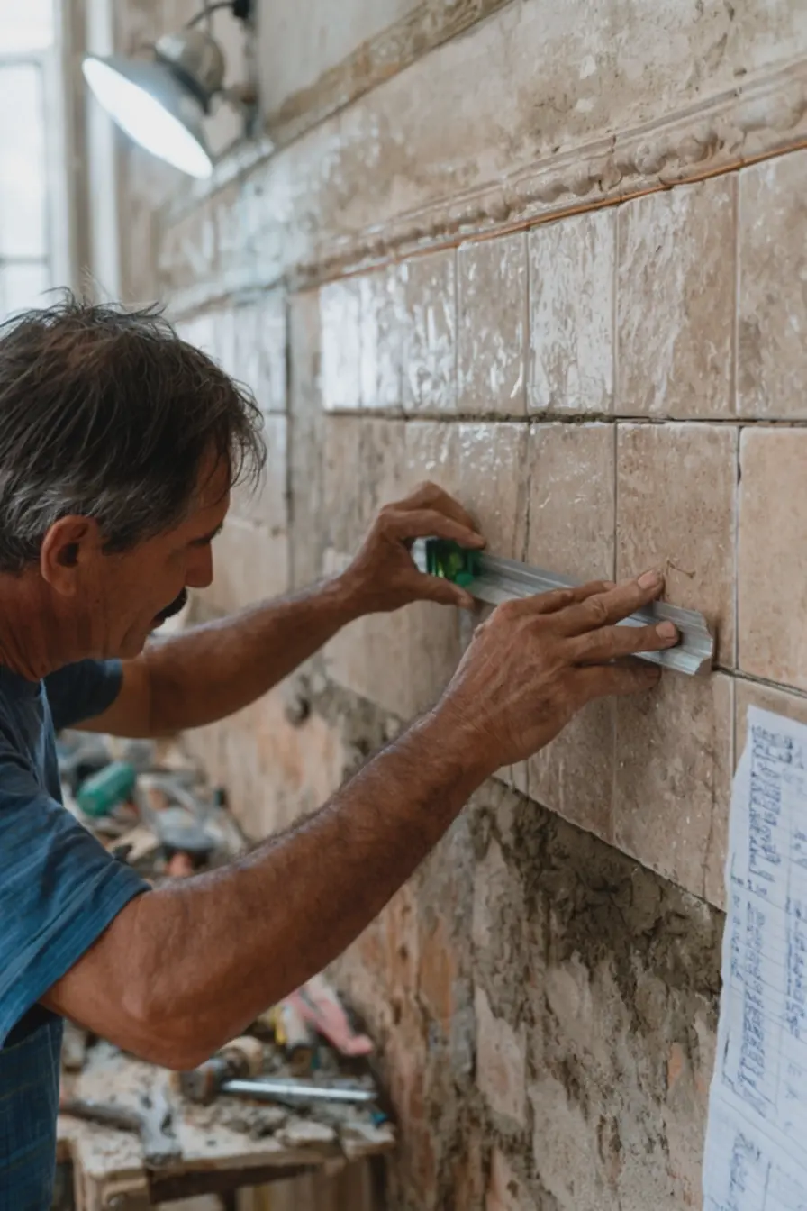 troca-de-revestimento-em-banheiro-com-pedreiro-cuidando-do-rejunte-eposicionamento Quanto custa um pedreiro? As dicas de engenheiros antes de escolher um profissional troca-de-revestimento-em-banheiro-com-pedreiro-cuidando-do-rejunte-eposicionamento Quanto custa um pedreiro? As dicas de engenheiros antes de escolher um profissional