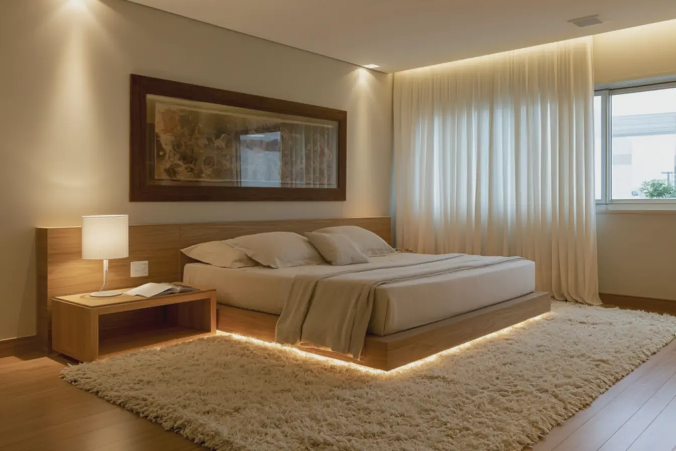 uso-de-tapete-felpudo-bege-e-cortinas-brancas-que-ampliam-e-suavizam-o-espaco-doquarto-funcional Os principais detalhes na decoração de quartos que muitos se esquecem, mas faz grande diferença uso-de-tapete-felpudo-bege-e-cortinas-brancas-que-ampliam-e-suavizam-o-espaco-doquarto-funcional Os principais detalhes na decoração de quartos que muitos se esquecem, mas faz grande diferença