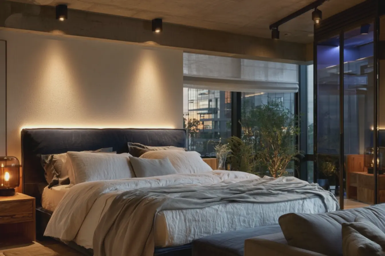 abajur-com-lampada-dimavel-tom-ambar-sobre-mesa-em-madeira-iluminacao-ledavancada-para-atmosfera-convidativa-e-sensacao-de-transformacao-no-quarto Usar led na decoração: como o efeito certo muda a atmosfera do seu ambiente abajur-com-lampada-dimavel-tom-ambar-sobre-mesa-em-madeira-iluminacao-ledavancada-para-atmosfera-convidativa-e-sensacao-de-transformacao-no-quarto Usar led na decoração: como o efeito certo muda a atmosfera do seu ambiente