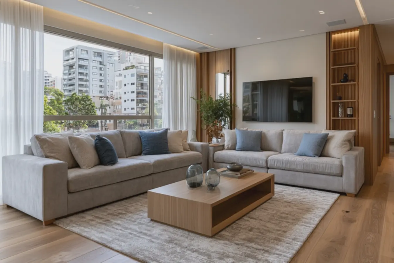 almofadas-decorativas-em-tons-de-azul-e-bege-combinando-com-tapete-neutro-paraequilibrio-estetico-do-ambiente Você sabe onde colocar o sofá na sala? A posição dele pode mudar tudo. almofadas-decorativas-em-tons-de-azul-e-bege-combinando-com-tapete-neutro-paraequilibrio-estetico-do-ambiente Você sabe onde colocar o sofá na sala? A posição dele pode mudar tudo.
