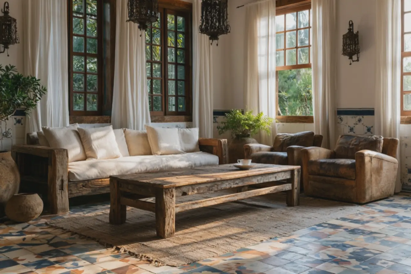 ambiente-acolhedor-com-piso-de-ladrilho-hidraulico-colorido-e-paredes-decoradascom-azulejos-coloniais Decoração colonial: o estilo que resgata história e aconchego na sua casa ambiente-acolhedor-com-piso-de-ladrilho-hidraulico-colorido-e-paredes-decoradascom-azulejos-coloniais Decoração colonial: o estilo que resgata história e aconchego na sua casa